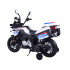 Suur BMW F850 GS elektrimootorratas lastele