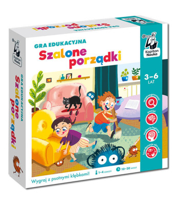 Kapitan Nauka Õppemäng Hullud Korraldused 3-6 aastat GR0710