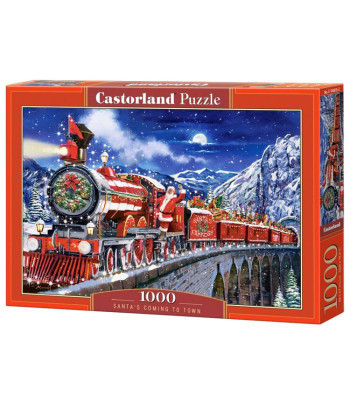 Jõulupusle 1000 tükki Santa's Coming to Town