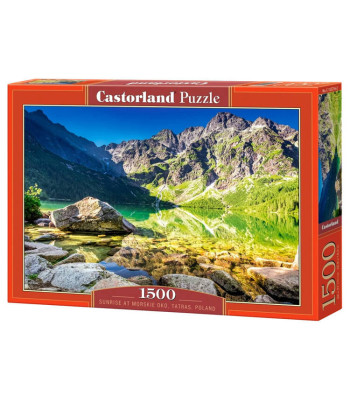 1500-osaline pusle 'Päikesetõus Morskie Oko juures, Tatrad, Poola'