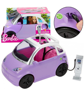 Barbie Elektriauto koos laadimisjaamaga