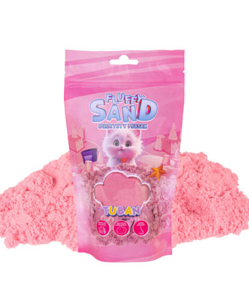 TUBAN roosa Fluffy liiv 90g