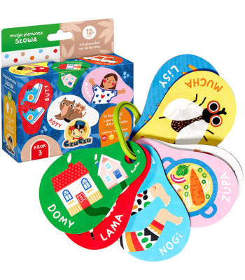 CzuCzu Minu esimesed sõnad 12m+ raamat rõngal ZA5551