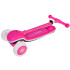 Tasakaalu tõukeratas SCOOTER 3-rattaline värvilised tuled ja muusika SP0812