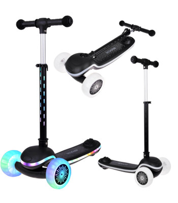 Balansseeriv tõukeratas SCOOTER 3-rattaline VÄRVILINE VALGUS ja MUUSIKA SP0812