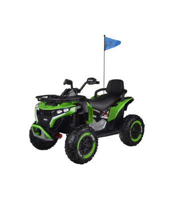 Suur laste elektriline ATV 4x4 PA0328 Roheline