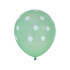 Värvilised Õhupallid Valgete Täppidega - Komplekt 100 Tk