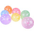 Värvilised Õhupallid Valgete Täppidega - Komplekt 100 Tk