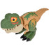 Liikuv DINOOSAUR Tyrannosaurus Rex Heli + valgus ROHELINE ZA5589