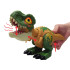Liikuv DINOOSAUR Tyrannosaurus Rex Heli + valgus ROHELINE ZA5589