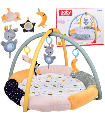 Pehme mängumatt pilvekujuline