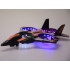 Kaugjuhitav droon Combat - lennumasin + värvilised LEDid RC0704