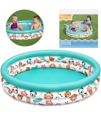 Bestway Laste Täispuhutav Bassein Safari Loomadega