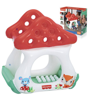 Bestway Täispuhutav bassein pallidega KÜBARASEEN Fisher Price 93570