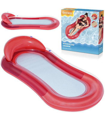 Bestway Täispuhutav Madrats Võrkkiigega Punane 160cm 43103