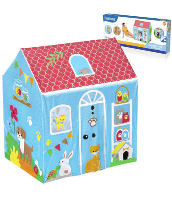 Bestway värviline laste mängumaja aeda ja tuppa 52007