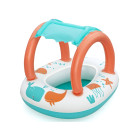 Bestway Comfort Plush täispuhutav paat eemaldatava katuse ja põhjaga 34203 84 cm x 67 cm