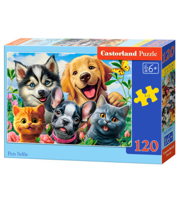 120-osaline pusle Pets Selfie B-13609-1