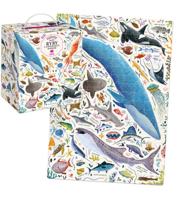 CzuCzu Puzzlove Pusle Kalad ja veeloomad 200 osa