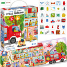 CzuCzu Puzzle Tuletõrje töö 40 osa + hariduslik plakat ZA5626
