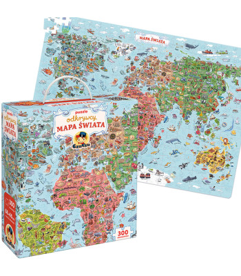 CzuCzu Puzzle Avastus – Maailma Kaart