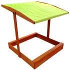 Puidust liivakast 120x120cm katusega SP0838