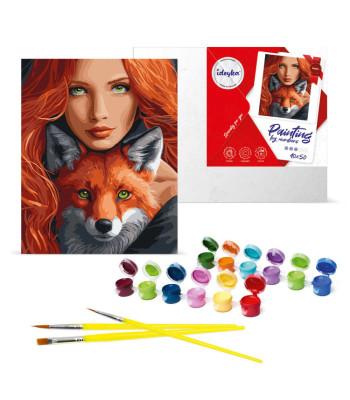 Maalimise komplekt lõuendil Tulekett 40x50 AP0044