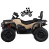 Laste 2-kohaline akutoitega quad LED-paneeliga CAN-AM OUTLANDER PA0326 4x4 24V 7Ah
