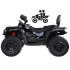 Kaheistmeline Akutoitega Laste ATV CAN-AM OUTLANDER 4x4 LED Paneeliga