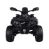 Kaheistmeline Akutoitega Laste ATV CAN-AM OUTLANDER 4x4 LED Paneeliga