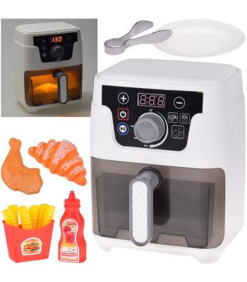 Õhuta fritüür AIR FRYER mänguasi lastele väike kodumasin ZA5686