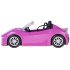 Lilla sportauto klassikalistele nukkudele, kabriolett kahele nukule
