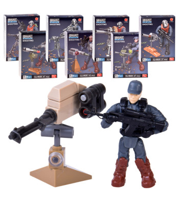 Lego politseinik SWAT liigutatav sõdurikujuke kokkupandav mudel