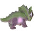 Interaktiivne kummist triceratops dinosaurus