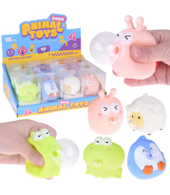 Antistress Loomade Mänguasi Kummist Õhupalliga