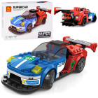 Tehnilised klotsid - Spordiauto SININE-PUNANE 138 elementi ZA5744