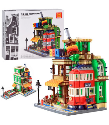 Konstruktorite komplekt: Pariisi BBQ restoran