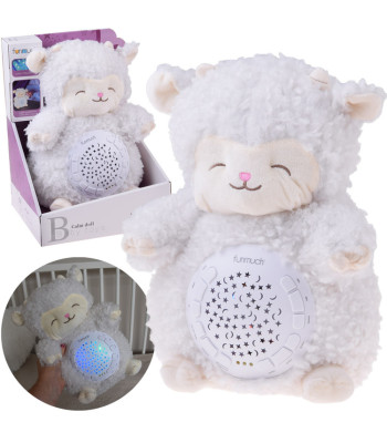 Tähekildude projektor Pehme LAMBALIHA - 20 erinevat unelaulu + helid ZA5750