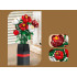 Konstruktorikomplekt Lilled vaasis BUKETT ROOSID + vaas 818 osa ZA5760