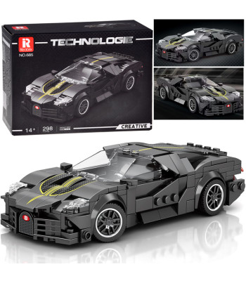 Must Superauto Konstruktorklotsid