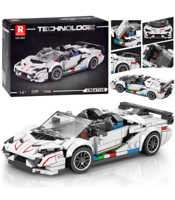 Valge Supersportauto