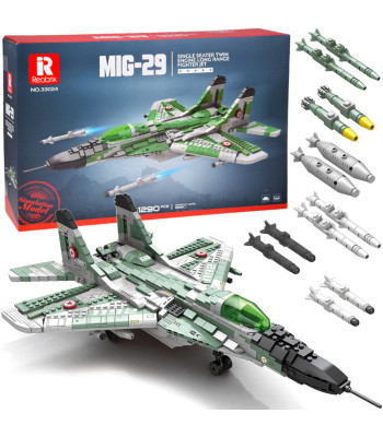 Ehitusklotsid Kaugmaa Hävitaja Lennuk MIG-29