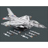 Reobrix Konstruktiivklotsid Lennuk Hävitaja F16 1337tk ZA5801