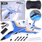 Sky Show kerge kokkupandav LED-valgustusega USB-toitega RC-lennuk RC0721