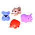 Kummist Loomad Vanniks Mängimiseks 4-tükiline Komplekt