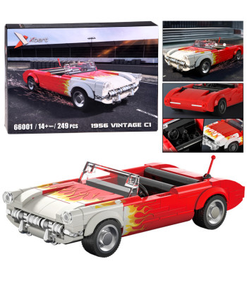 Konstruktoriklotsid Klassikaline Auto Hot Rod Roadster 249tk