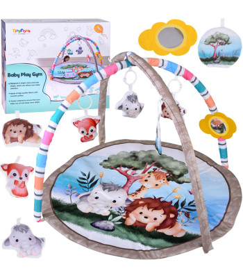 Värviline Hariv Mängumatt Loomakestega