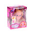 Soengutegemise nukk 20 cm BLOND NUKK koos juuksuri tarvikutega