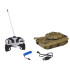 Kaugjuhitav RC-tank pöörleva torni, tulede ja realistlike helidega RC0728