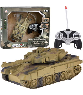 RC Tank kaugjuhtimispuldiga pöörleva torniga